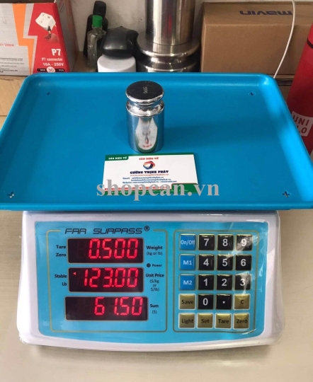 Cân Tính Tiền Chống Nước SUPASS 30KG