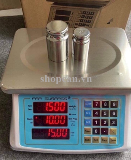 Cân Tính Tiền Chống Nước SUPASS 30KG