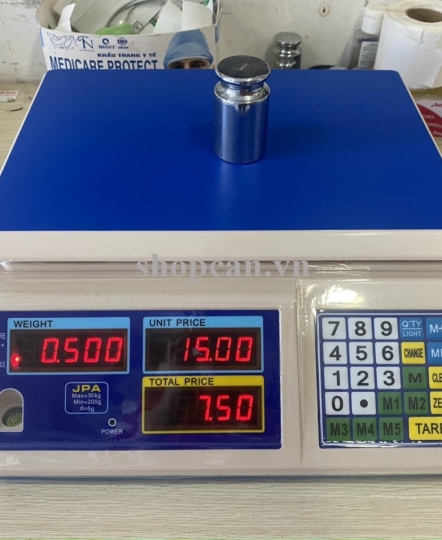 Cân Tính Tiền JPA 30KG LED ĐỎ