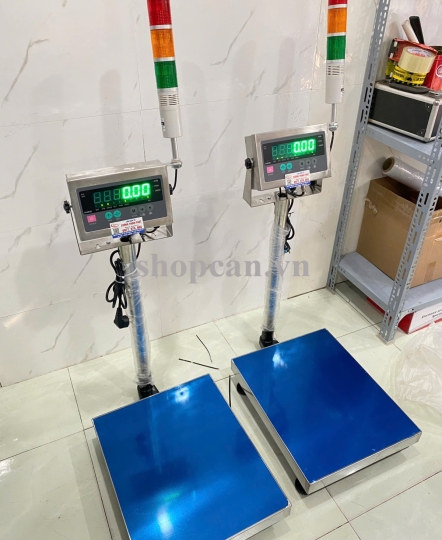 Cân bàn Digi 28ss kết nối Đèn Tháp 3 tầng